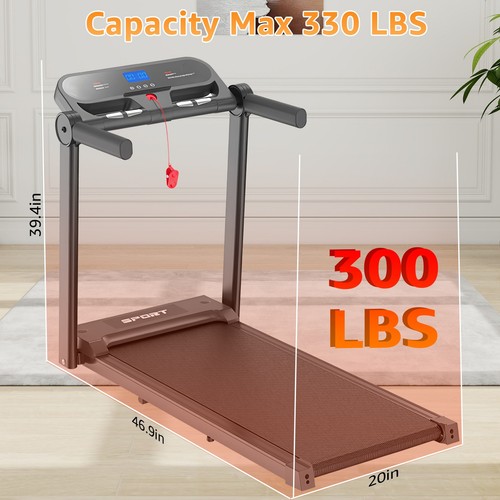 Compact walking pad treadmill - walking,