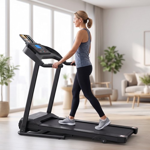 5hp folding treadmill with - folding,